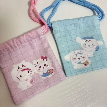 치이카와 x 산리오 미니 복조리 키티 시나몬 치이카와 하치와레