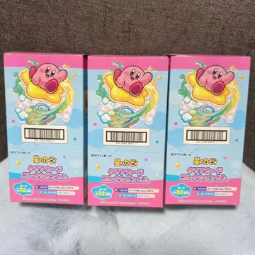 별의 커비 클리어 카드 컬렉션 3상자 묶음 판매