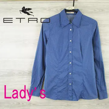 ETRO 에트로 <이탈리아제 도트 무늬 긴팔 셔츠> M1872y
