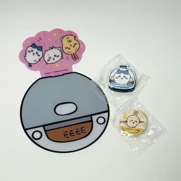 쿠라스시 치이카와 (먼작귀) 마그넷 캔뱃지 하치와레 토끼 랏코