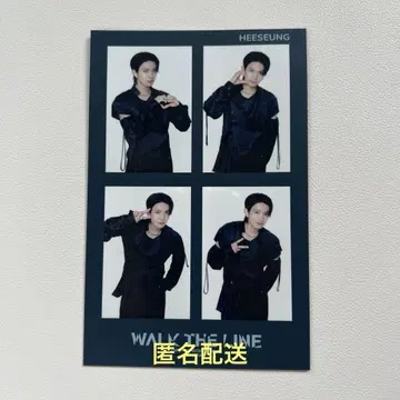 enhypen WALK THE LINE 4CUT PHOTO 히스