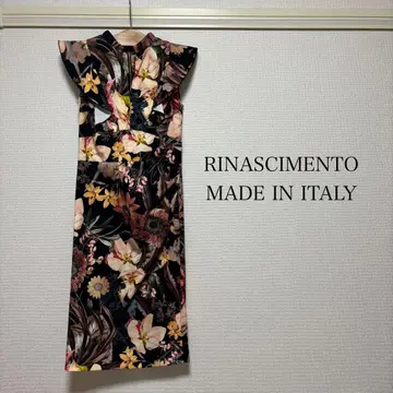 RINASCIMENTO MADE IN ITALY 꽃무늬 프릴 원피스