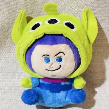 버즈 라이트이어 봉제 인형 키링 스트랩 에이리언 인형옷