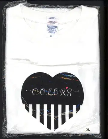 COLORS 우치다 아야 티셔츠(화이트 XL