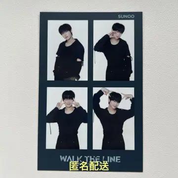 enhypen WALK THE LINE 4CUT PHOTO 선우