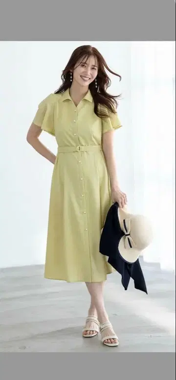 반팔 셔츠 원피스