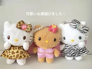 키티 카라비너 마스코트 3세트