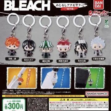 BLEACH 메지루시 액세서리 사신계 편 전 6종 세트