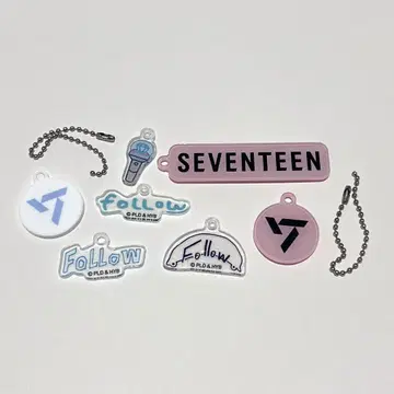 SEVENTEEN 키링 한국 한정판