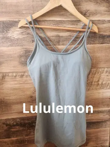 Lululemon 탱크탑 크로스 스트랩