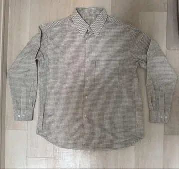FREAK'S STORE 체크 셔츠 베이지