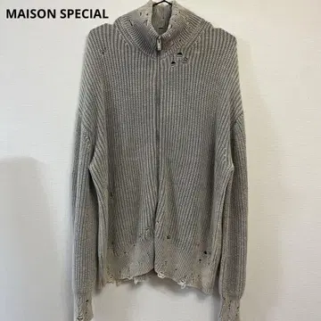 SnowWash Damaged Prime Over Drivers Knit