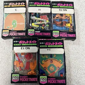 쇼와 레트로 포켓 메이트 TOMY POCKETMATE 5개 세트