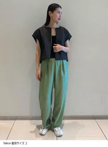 스터닝 루어 워셔블 와이드 팬츠 사이즈 0