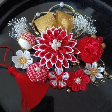 쯔마미 세공 머리 장식, 성인식, 결혼식, 졸업식