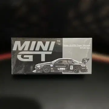 MINIGT 1/64 닛산 LBWK ER34 스카이라인 블랙