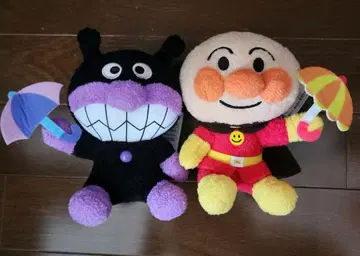 호빵맨 코로후와 파라솔 봉제 인형