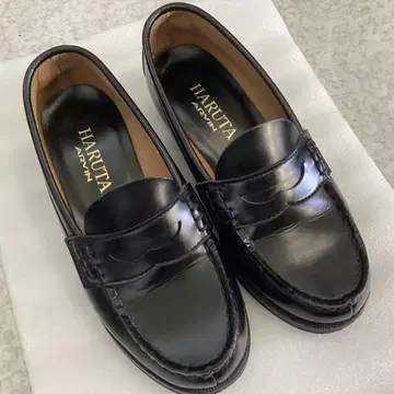 HARUTA 블랙 로퍼 새상품급입니다.