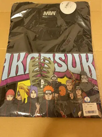 NARUTO MIW 티셔츠 아카츠키 L