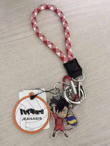 하이큐 JEANASIS 쿠로오 스마트폰 스트랩