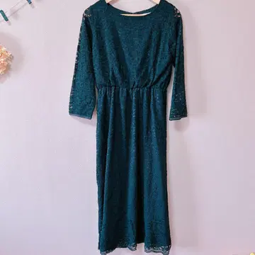 Monique 레이스 원피스 블랙 검정 38 사이즈 결혼식 파티