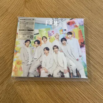 timelesz FAM 초회 한정판 B CD+DVD