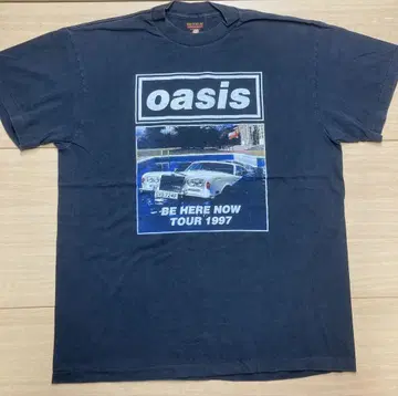 oasis XL 1997 투어 티셔츠