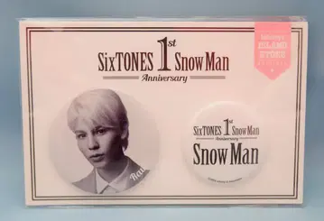 Snow Man 1st Anniversary 라울 캔뱃지 세트