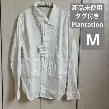 플랜테이션 Plantation M 미사용 새상품 택 포함 화이트