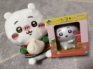 치이카와 봉제 인형 제일복권 라면 소프트 비닐