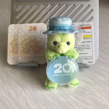오르멜 봉제 인형 참 컬러풀 해피니스 20주년 해피니스 씰 2개