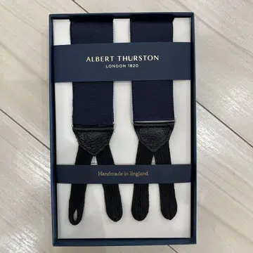 고급 라인] ALBERT THURSTON 네이비 서스펜더