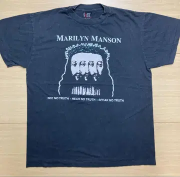 Marilyn Manson L 그리스도 3면 티셔츠