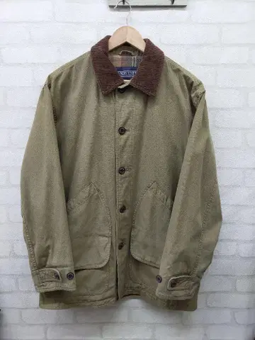 90s LANDS' END 헌팅 자켓 커버올