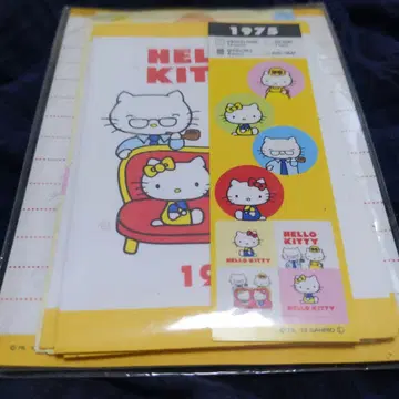 키티 1975 yeardesign 미니 레터 세트
