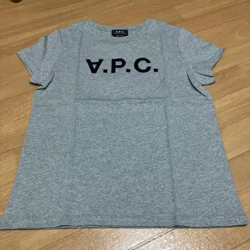 A, P, C, 반팔 티셔츠 그레이