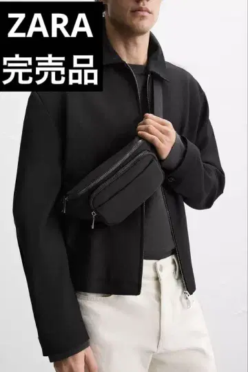 ZARA 자라 테크니컬 원단 벨트 백 완판템