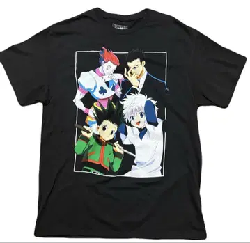 HUNTER x HUNTER 티셔츠 블랙