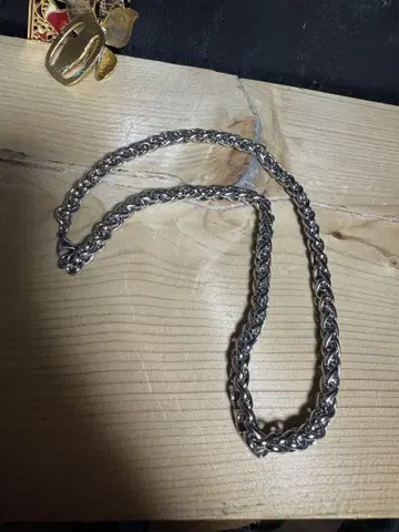 멕시칸 체인 실버 목걸이