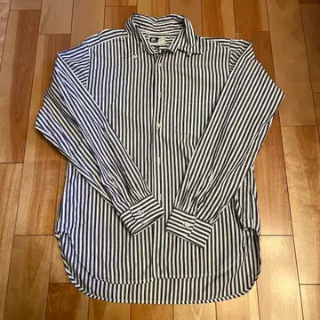 가먼트 엔지니어드 스트라이프 긴팔 셔츠 M