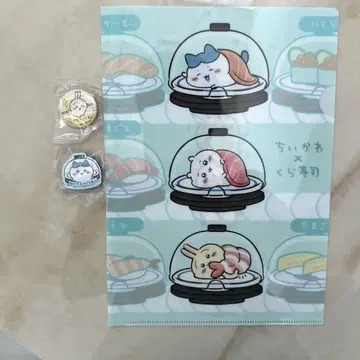 치이카와 쿠라스시 콜라보 파일 캔 배치 마그넷 시트