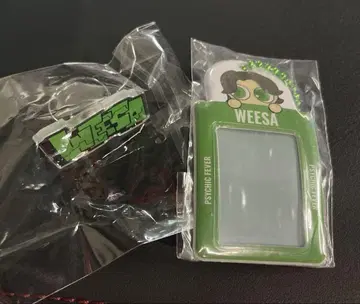 WEESA PSYCHIC FEVER 미니 카드 케이스 홀더 네임 반지