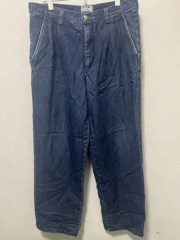 ICEBERG JEANS 다크 블루 배기 스트레이트 데님