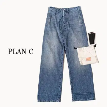 플랜시 PLAN C 하이 웨스트 벨트 데님 벨트 포함 38
