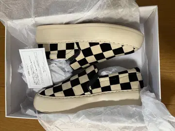 PLATFORM CHECKERED SLIP ON S 체크 무늬 슬립온