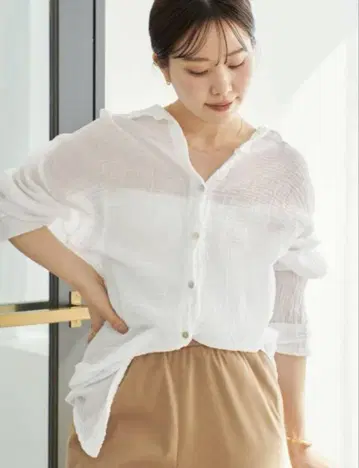 아틀리에 프랑세 플라주 별주 오버 셔츠