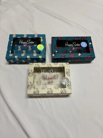Happy Socks & Andre 빈 박스