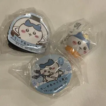 치이카와 하치와레 쿠라스시 피규어 마그넷 캔뱃지