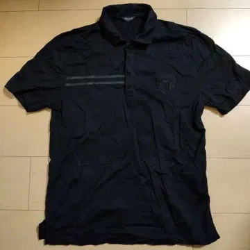 JOSEPH HOMME 블랙 피케 셔츠 사이즈 50