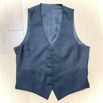 [새상품급] 다크 그레이 수트 베스트